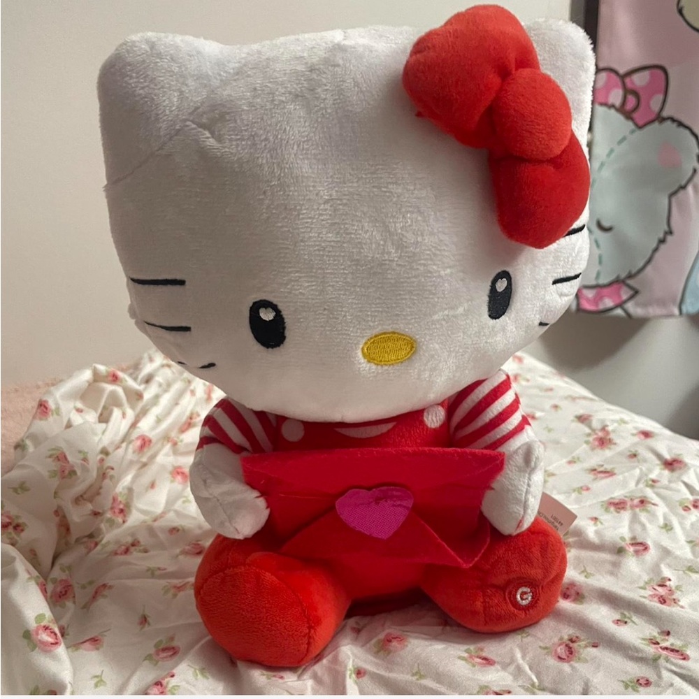 Hello Kitty Valentine’s Day Plush with sound